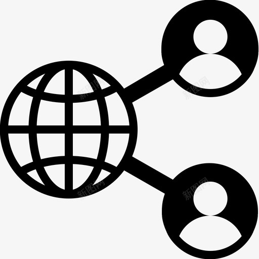 社交网络搜索引擎优化共享图标svg_新图网 https://ixintu.com 优化 共享 填充 搜索引擎 用户 社交 网络