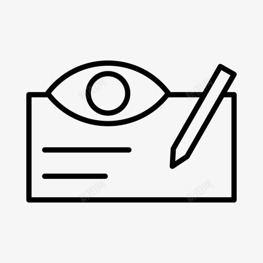 支付透明业务眼睛图标svg_新图网 https://ixintu.com 业务 支付透明 眼睛 财务 资金管理