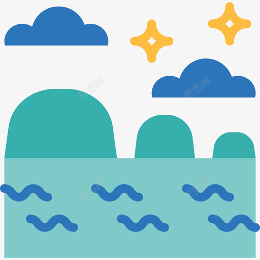 景观艺术家平面图标svg_新图网 https://ixintu.com 平面 景观 艺术家