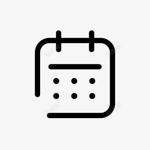压延机干净优雅图标svg_新图网 https://ixintu.com 优雅 压延机 干净 突破 简约