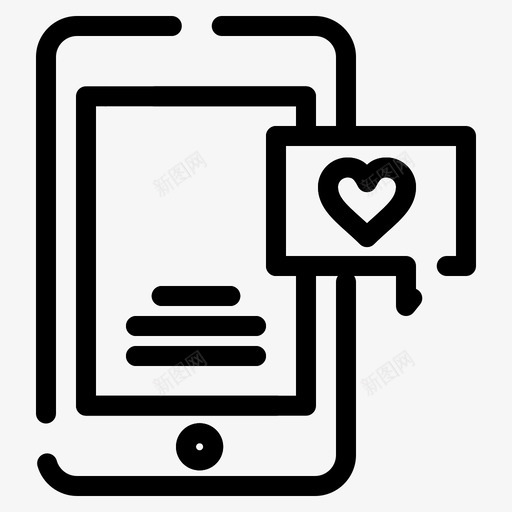 手机聊天聊天泡泡图标svg_新图网 https://ixintu.com 2月 v3 手机 收集 泡泡 爱情 界面 网页 聊天