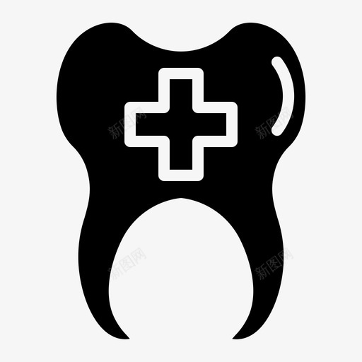 牙医牙科医学图标svg_新图网 https://ixintu.com 医学 医学符号 牙医 牙科 牙齿