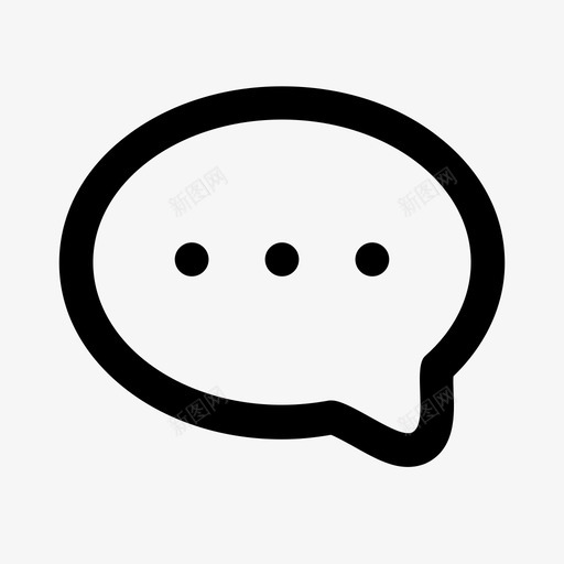 打字聊天聊天演讲泡泡图标svg_新图网 https://ixintu.com 六分四舍五入 写作 打字聊天 演讲泡泡 聊天