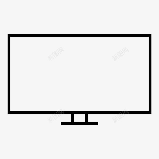 监视器显示器lcd图标svg_新图网 https://ixintu.com lcd 屏幕 显示器 电视 监视器 监视器图标