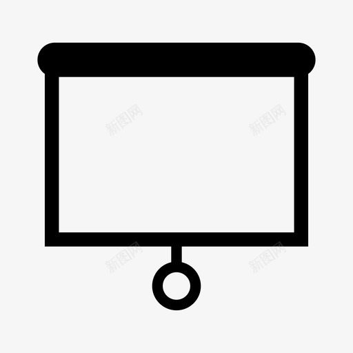 展示板商业金融图标svg_新图网 https://ixintu.com 商业 展示板 市场 股票 金融