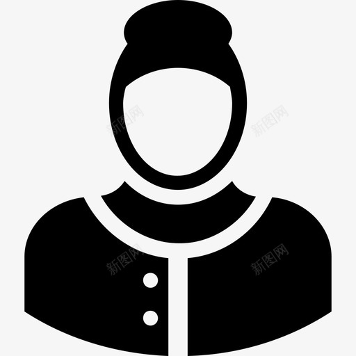 头像主播银行家图标svg_新图网 https://ixintu.com 一组头像雕文图标 主播 头像 女 小姐 接待员 银行家