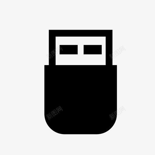 U盘内存存储器图标svg_新图网 https://ixintu.com U盘 内存 存储器