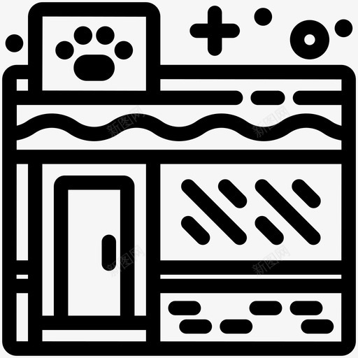 宠物店宠物用品图标svg_新图网 https://ixintu.com 宠物 宠物用品
