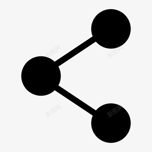 共享组网络图标svg_新图网 https://ixintu.com 共享 在线 基本 结构 网络