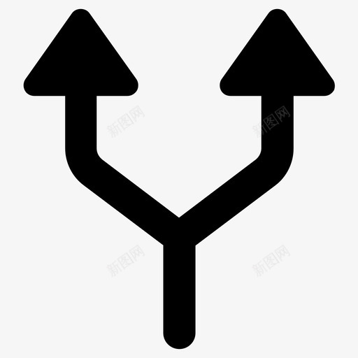 分开箭头转移图标svg_新图网 https://ixintu.com 分开 箭头 转移