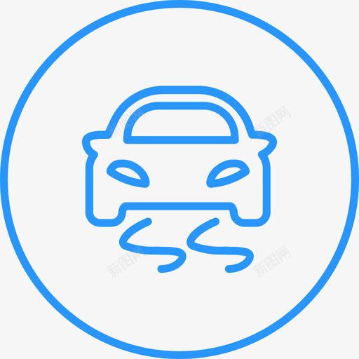 ESC车身稳定系统svg_新图网 https://ixintu.com ESC车身稳定系统