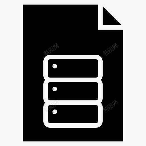 数据库数据库文件数据库表图标svg_新图网 https://ixintu.com sql 数据库 文件 查询