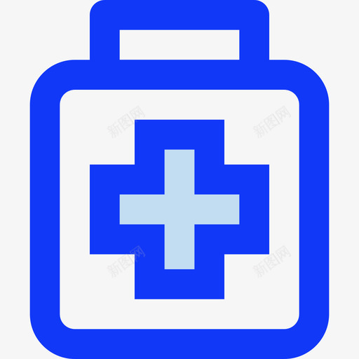 急救箱医用119线性颜色图标svg_新图网 https://ixintu.com 医用119 急救箱 线性颜色