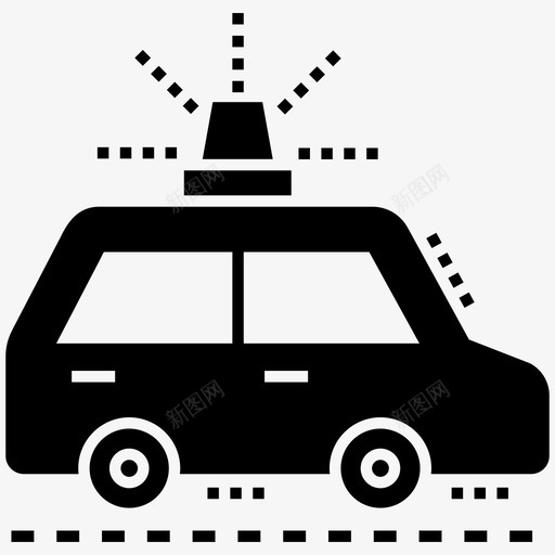 救护车急救车医院运输工具图标svg_新图网 https://ixintu.com 医院运输工具 急救车 救护车 救援紧急标志图标包