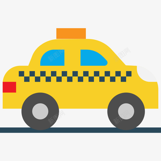 出租车旅行177平车图标svg_新图网 https://ixintu.com 出租车 平车 旅行177