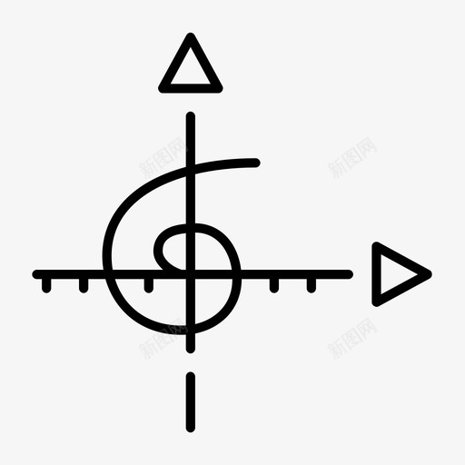 阿基米德螺旋画布公式图标svg_新图网 https://ixintu.com 公式 混合1间隙薄 画布 符号 统计 阿基米德螺旋