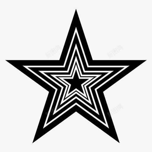 明星批量庆祝图标svg_新图网 https://ixintu.com 庆祝 批量 明星 评级 集合