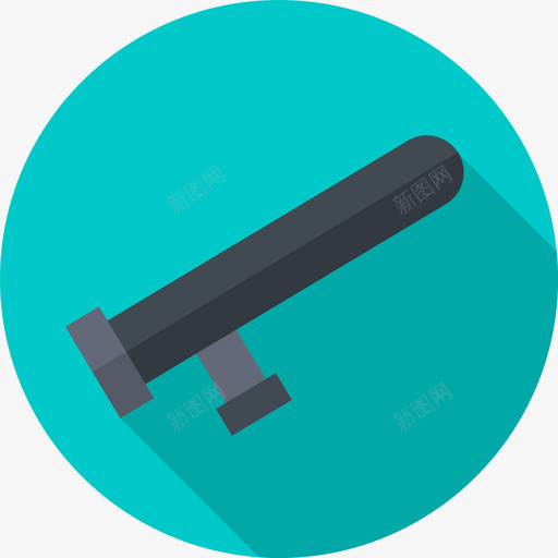 指挥棒法律与司法14号扁平图标svg_新图网 https://ixintu.com 扁平 指挥棒 法律与司法14号