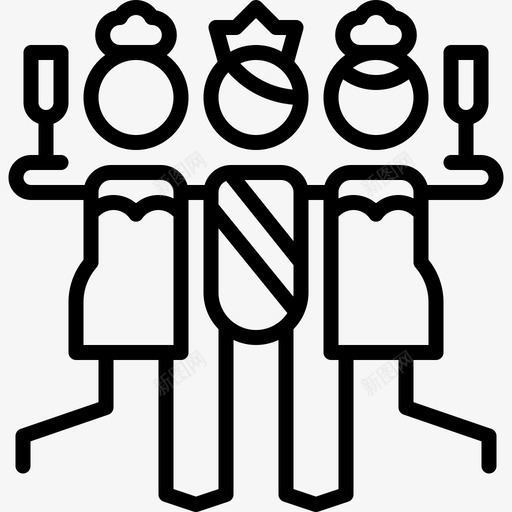 单身派对派对和庆典8直系图标svg_新图网 https://ixintu.com 单身派对 派对和庆典8 直系