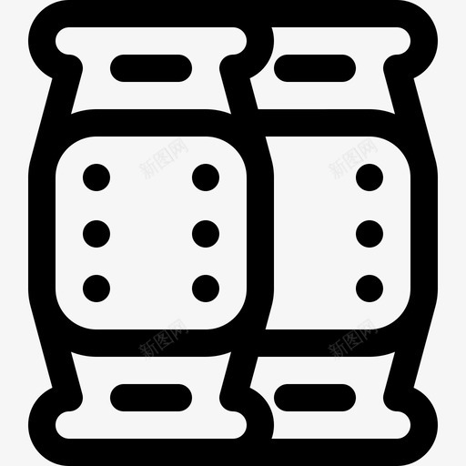 曲棍球肘16直线型图标svg_新图网 https://ixintu.com 曲棍球 直线 线型