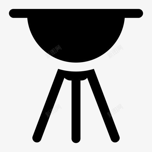 户外烹饪烧烤野营食品图标svg_新图网 https://ixintu.com 传统烹饪 徒步旅行和野营字形图标包 户外烹饪 烧烤 烹饪食品 野营食品