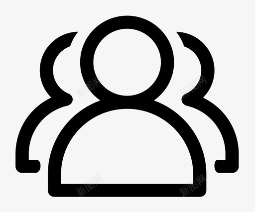 左侧导航栏_客户管理-01svg_新图网 https://ixintu.com 左侧导航栏_客户管理-01