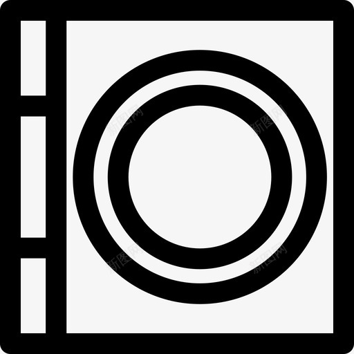 Loupe印刷21线性图标svg_新图网 https://ixintu.com Loupe 印刷21 线性