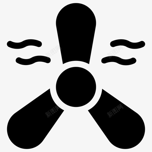 涡轮机旋风风力发电机图标svg_新图网 https://ixintu.com 制造商 发电机 图标 字形 工程师 旋风 涡轮机 生产 风力 风车