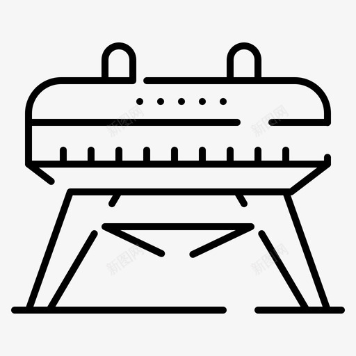 鞍马体操运动中庭和运动训练常规虚线图标svg_新图网 https://ixintu.com 中庭 体操 常规 虚线 运动 运动中 运动训练 鞍马