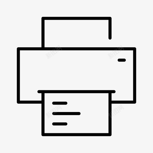 打印机标签打印机纸张图标svg_新图网 https://ixintu.com 打印机 杂项 标签 纸张 设置