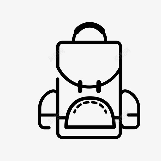 包背包箱子图标svg_新图网 https://ixintu.com 书包 包 箱子 背包 钱包