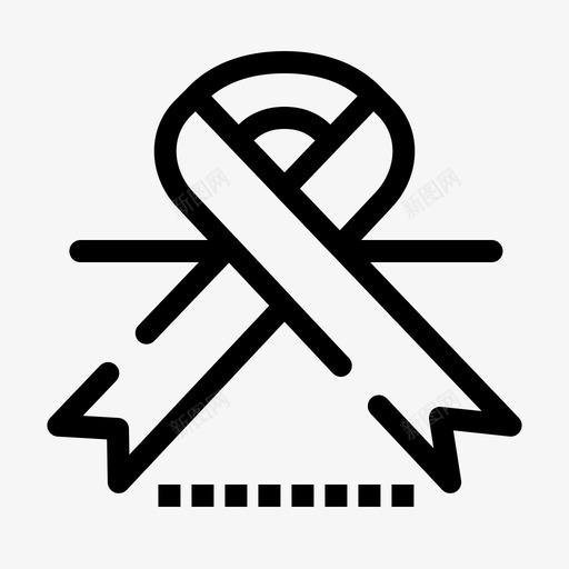 癌症意识带医学图标svg_新图网 https://ixintu.com 医学 意识带 癌症 网络界面2月收集v4 肿瘤学