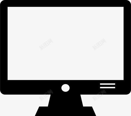 电脑桌子mac电脑图标svg_新图网 https://ixintu.com mac 屏幕 显示器 桌子 电脑