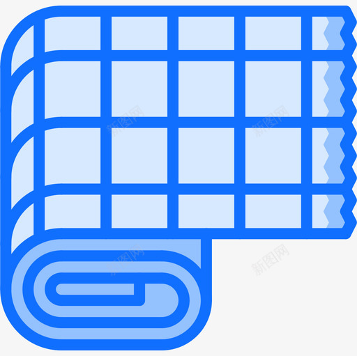 布工艺4蓝色图标svg_新图网 https://ixintu.com 工艺 蓝色