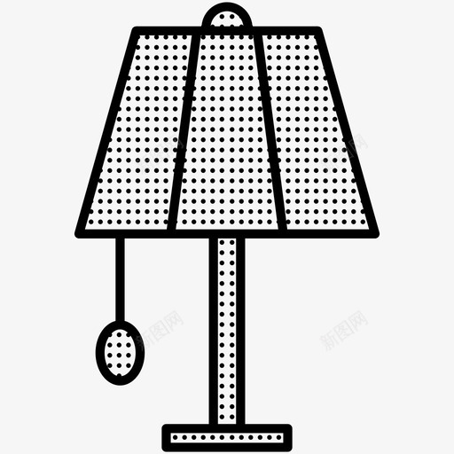 灯电器书桌图标svg_新图网 https://ixintu.com 书桌 家用电器星罗棋布 灯 电器