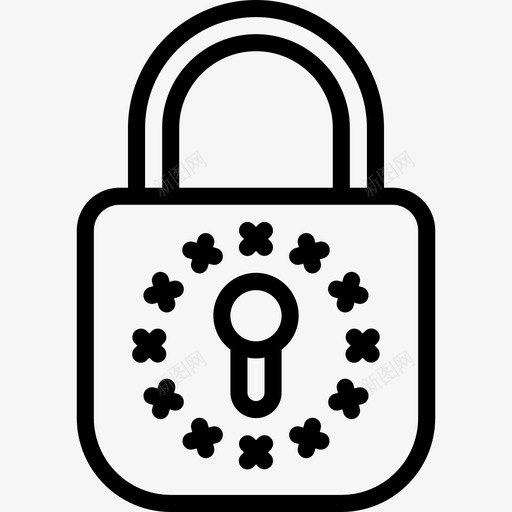 GDPR数据保护15线性图标svg_新图网 https://ixintu.com GDPR 保护 数据 线性
