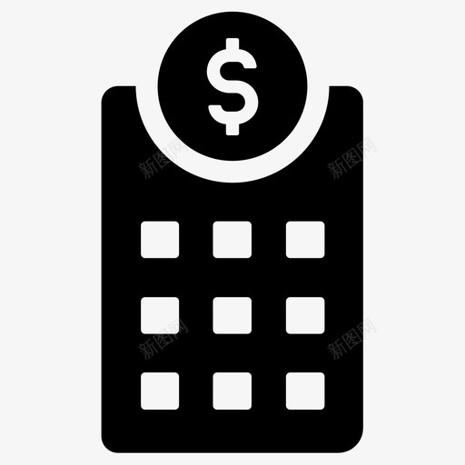 商业商业建筑办公楼图标svg_新图网 https://ixintu.com 办公楼 商业 商业建筑 房地产