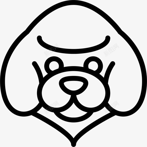 狗狗化身直系图标svg_新图网 https://ixintu.com 化身 直系