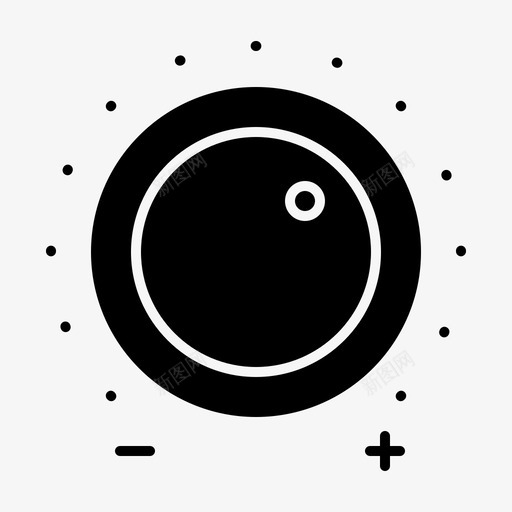 音频控制增益图标svg_新图网 https://ixintu.com 增益 声音 控制 数字 法则 电平 研究 音频