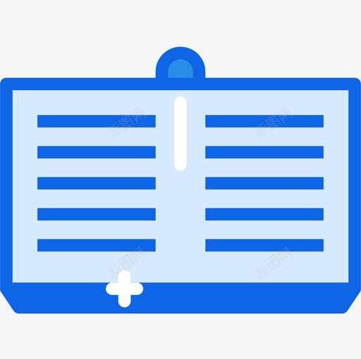 海报教育181蓝色图标svg_新图网 https://ixintu.com 教育 海报 蓝色