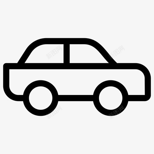汽车快车豪华车图标svg_新图网 https://ixintu.com 个人 动力 图形 图标 快车 汽车 线图 豪华 跑车 速度