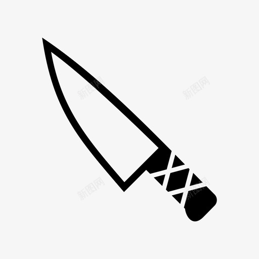 刀屠刀切图标svg_新图网 https://ixintu.com 屠刀