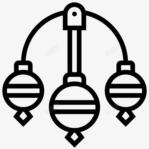 当铺符号当铺球体图标svg_新图网 https://ixintu.com 伦巴第 当铺 当铺符号 球体