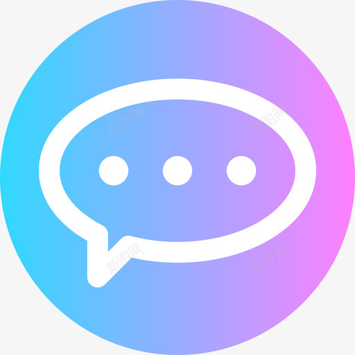 聊天用户界面超级基本3循环图标svg_新图网 https://ixintu.com 循环 用户界面超级基本3 聊天