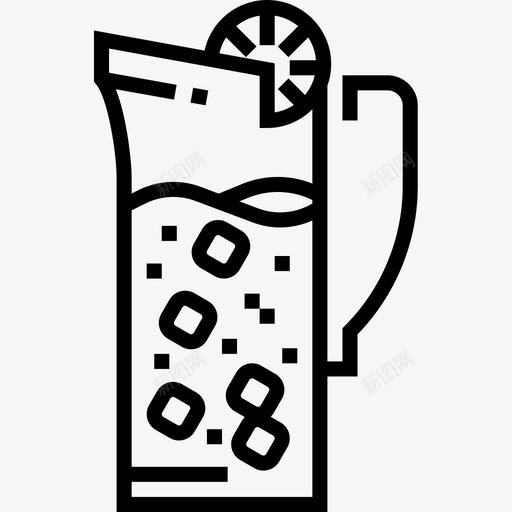 血BBQ20线性图标svg_新图网 https://ixintu.com BBQ 线性