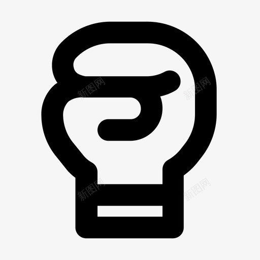 拳击手套运动图标svg_新图网 https://ixintu.com 手套 拳击 运动 运动偶像