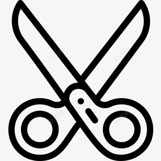 剪刀艺术工作室10线性图标svg_新图网 https://ixintu.com 剪刀 工作室 线性 艺术