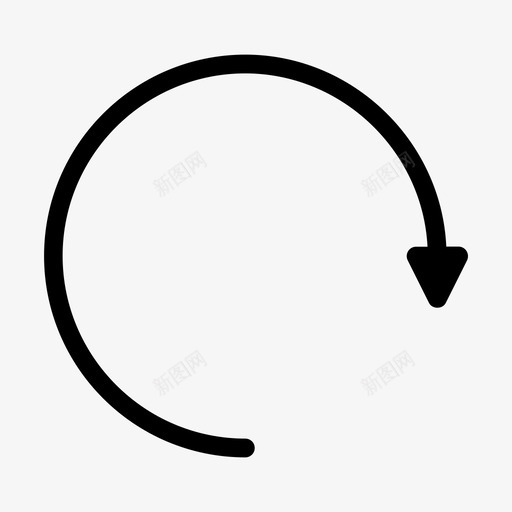 正在加载刷新等待图标svg_新图网 https://ixintu.com 公司 刷新 加载 标志 标志符 正在 符号 等待