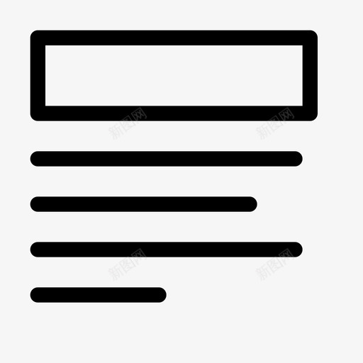 标题页眉工具图标svg_新图网 https://ixintu.com 工具 标题 页眉