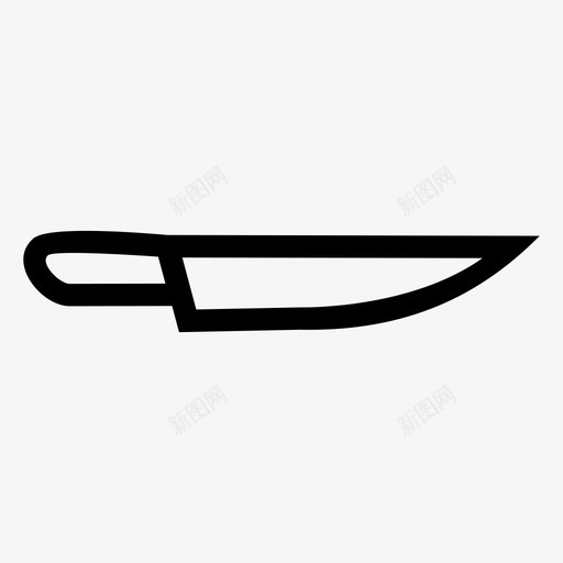 刀屠刀切图标svg_新图网 https://ixintu.com 屠刀